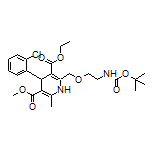 3-Ethyl 5-Methyl 2-[[2-(Boc-amino)ethoxy]methyl]-4-(2-chlorophenyl)-6-methyl-1,4-dihydropyridine-3,5-dicarboxylate