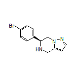 (S)-6-(4-Bromophenyl)-4,5,6,7-tetrahydropyrazolo[1,5-a]pyrazine