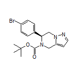 (S)-5-Boc-6-(4-bromophenyl)-4,5,6,7-tetrahydropyrazolo[1,5-a]pyrazine