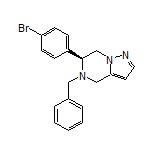 (S)-5-Benzyl-6-(4-bromophenyl)-4,5,6,7-tetrahydropyrazolo[1,5-a]pyrazine