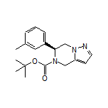 (S)-5-Boc-6-(m-tolyl)-4,5,6,7-tetrahydropyrazolo[1,5-a]pyrazine