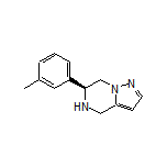 (S)-6-(m-Tolyl)-4,5,6,7-tetrahydropyrazolo[1,5-a]pyrazine