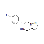 (R)-6-(4-Fluorophenyl)-4,5,6,7-tetrahydropyrazolo[1,5-a]pyrazine