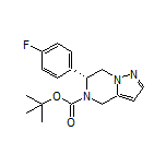 (R)-5-Boc-6-(4-fluorophenyl)-4,5,6,7-tetrahydropyrazolo[1,5-a]pyrazine