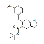 5-Boc-6-(3-methoxybenzyl)-4,5,6,7-tetrahydropyrazolo[1,5-a]pyrazine