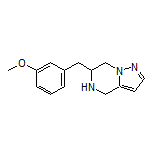 6-(3-Methoxybenzyl)-4,5,6,7-tetrahydropyrazolo[1,5-a]pyrazine