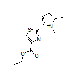 Ethyl 2-(1,5-Dimethyl-2-pyrrolyl)thiazole-4-carboxylate