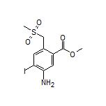 Methyl 5-Amino-4-iodo-2-[(methylsulfonyl)methyl]benzoate