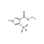 Ethyl 1-Methyl-4-(trifluoromethyl)-1H-pyrrole-3-carboxylate