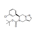 (S)-5-Boc-6-(3-chlorophenyl)-4,5,6,7-tetrahydropyrazolo[1,5-a]pyrazine