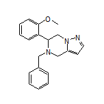 5-Benzyl-6-(2-methoxyphenyl)-4,5,6,7-tetrahydropyrazolo[1,5-a]pyrazine