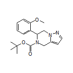 5-Boc-6-(2-methoxyphenyl)-4,5,6,7-tetrahydropyrazolo[1,5-a]pyrazine