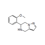 6-(2-Methoxyphenyl)-4,5,6,7-tetrahydropyrazolo[1,5-a]pyrazine