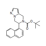 5-Boc-6-(1-naphthyl)-4,5,6,7-tetrahydropyrazolo[1,5-a]pyrazine