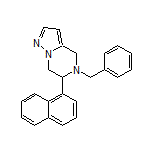 5-Benzyl-6-(1-naphthyl)-4,5,6,7-tetrahydropyrazolo[1,5-a]pyrazine