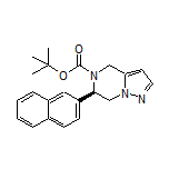 (R)-5-Boc-6-(2-naphthyl)-4,5,6,7-tetrahydropyrazolo[1,5-a]pyrazine