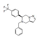 (S)-5-Benzyl-6-[4-(trifluoromethyl)phenyl]-4,5,6,7-tetrahydropyrazolo[1,5-a]pyrazine