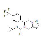 5-Boc-6-[4-(trifluoromethyl)phenyl]-4,5,6,7-tetrahydropyrazolo[1,5-a]pyrazine