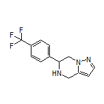 6-[4-(Trifluoromethyl)phenyl]-4,5,6,7-tetrahydropyrazolo[1,5-a]pyrazine