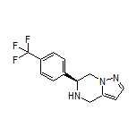 (S)-6-[4-(Trifluoromethyl)phenyl]-4,5,6,7-tetrahydropyrazolo[1,5-a]pyrazine