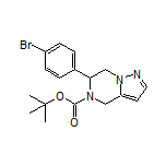 5-Boc-6-(4-bromophenyl)-4,5,6,7-tetrahydropyrazolo[1,5-a]pyrazine