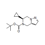 (S)-5-Boc-6-cyclopropyl-4,5,6,7-tetrahydropyrazolo[1,5-a]pyrazine