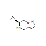 (S)-6-Cyclopropyl-4,5,6,7-tetrahydropyrazolo[1,5-a]pyrazine