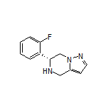 (R)-6-(2-Fluorophenyl)-4,5,6,7-tetrahydropyrazolo[1,5-a]pyrazine