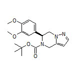 (S)-5-Boc-6-(3,4-dimethoxyphenyl)-4,5,6,7-tetrahydropyrazolo[1,5-a]pyrazine