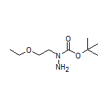 1-Boc-1-(2-ethoxyethyl)hydrazine