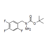 1-Boc-1-(2,4,5-trifluorobenzyl)hydrazine