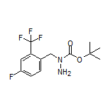 1-Boc-1-[4-fluoro-2-(trifluoromethyl)benzyl]hydrazine