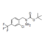 1-Boc-1-[2-chloro-4-(trifluoromethyl)benzyl]hydrazine