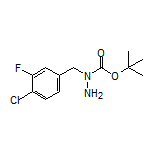 1-Boc-1-(4-chloro-3-fluorobenzyl)hydrazine