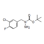 1-Boc-1-(3-chloro-4-fluorobenzyl)hydrazine