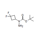 1-Boc-1-(3,3-difluorocyclobutyl)hydrazine