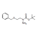 1-Boc-1-[2-(benzyloxy)ethyl]hydrazine