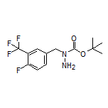 1-Boc-1-[4-fluoro-3-(trifluoromethyl)benzyl]hydrazine