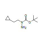 1-Boc-1-(2-cyclopropylethyl)hydrazine