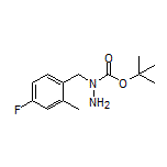 1-Boc-1-(4-fluoro-2-methylbenzyl)hydrazine