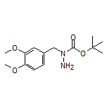 1-Boc-1-(3,4-dimethoxybenzyl)hydrazine