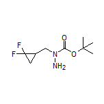 1-Boc-1-[(2,2-difluorocyclopropyl)methyl]hydrazine