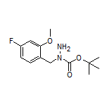 1-Boc-1-(4-fluoro-2-methoxybenzyl)hydrazine