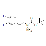 1-Boc-1-(3,4-difluorophenethyl)hydrazine