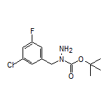 1-Boc-1-(3-chloro-5-fluorobenzyl)hydrazine