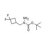 1-Boc-1-[(3,3-difluorocyclobutyl)methyl]hydrazine