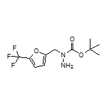 1-Boc-1-[[5-(trifluoromethyl)-2-furyl]methyl]hydrazine