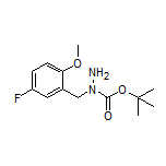 1-Boc-1-(5-fluoro-2-methoxybenzyl)hydrazine