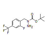 1-Boc-1-[2-fluoro-4-(trifluoromethyl)benzyl]hydrazine