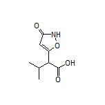 3-Methyl-2-(3-oxo-2,3-dihydro-5-isoxazolyl)butanoic Acid